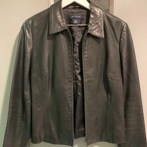 Ann Taylor Genuine Leather Jacket